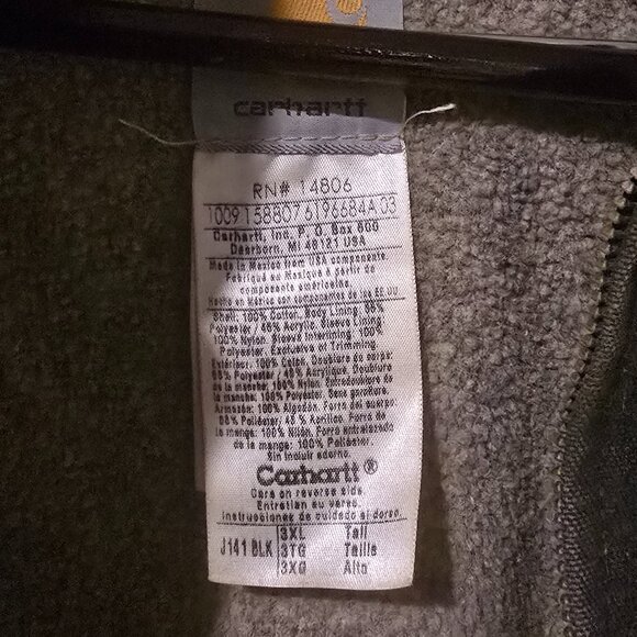 Carhartt Men's 3XLT Work Jacket - Picture 4 of 4